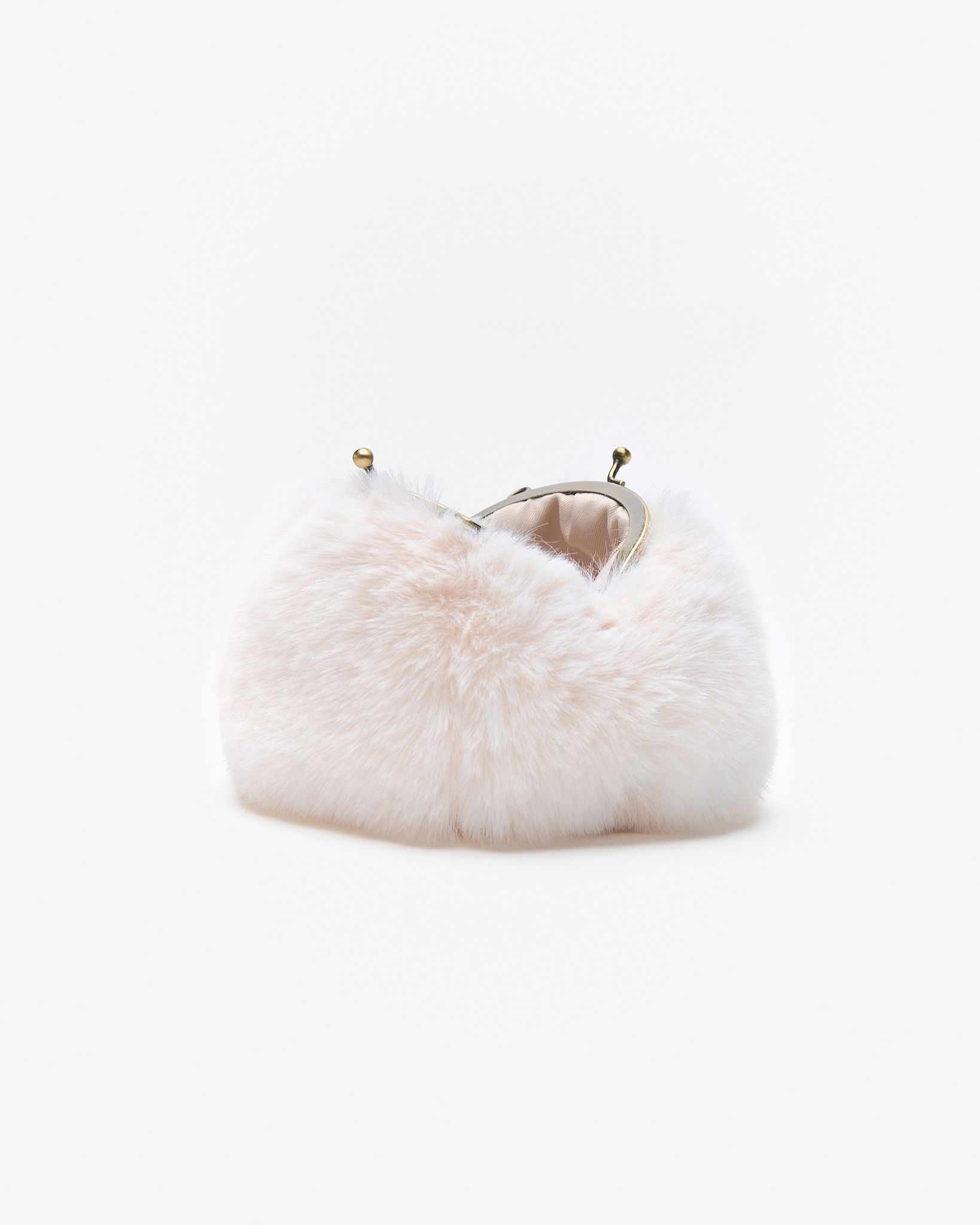 Motchiri Round Fluffy Mini Bag