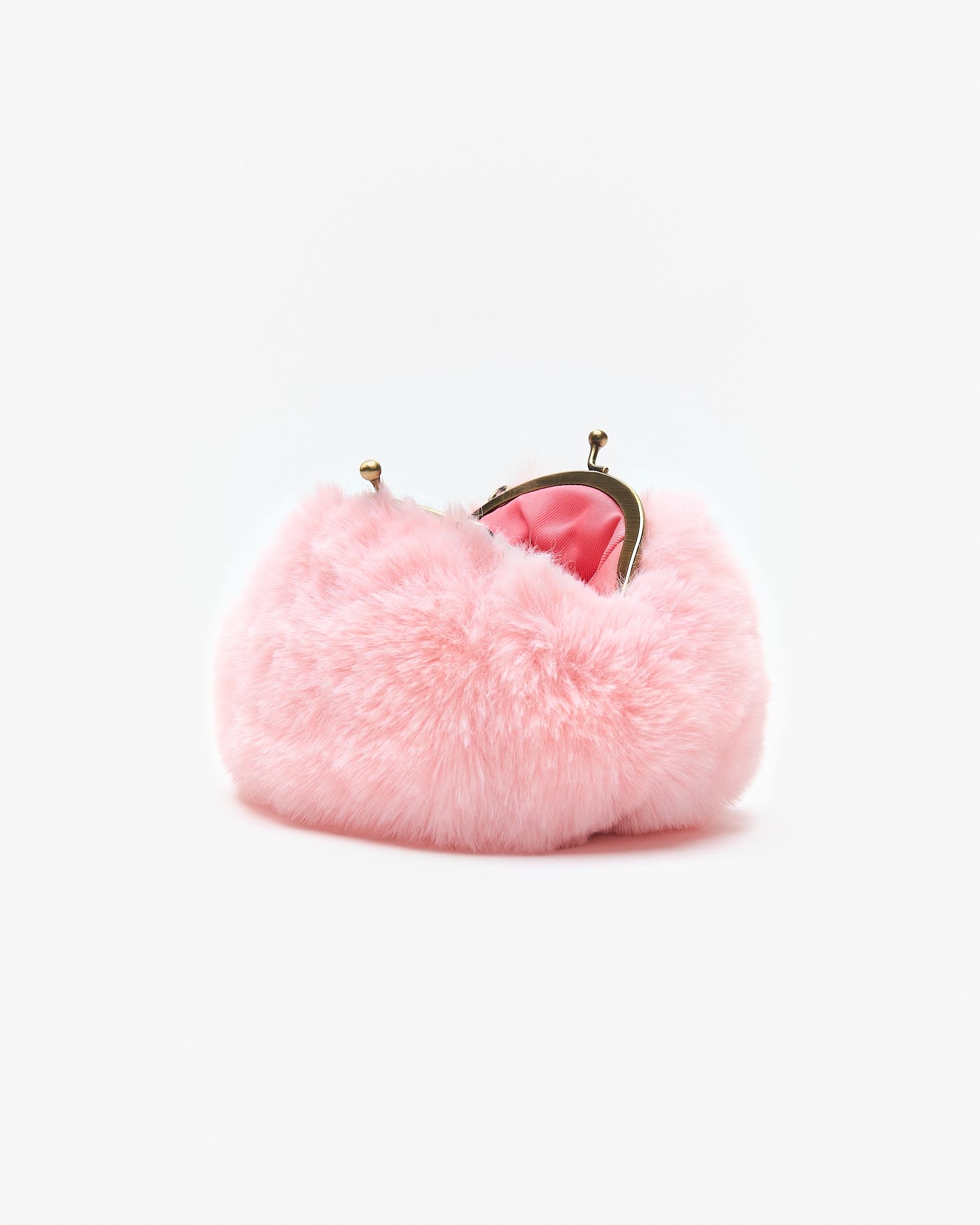 Motchiri Round Fluffy Mini Bag