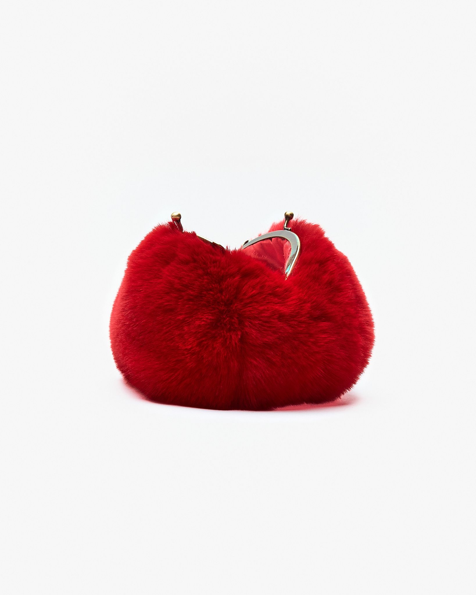 Motchiri Round Fluffy Mini Bag