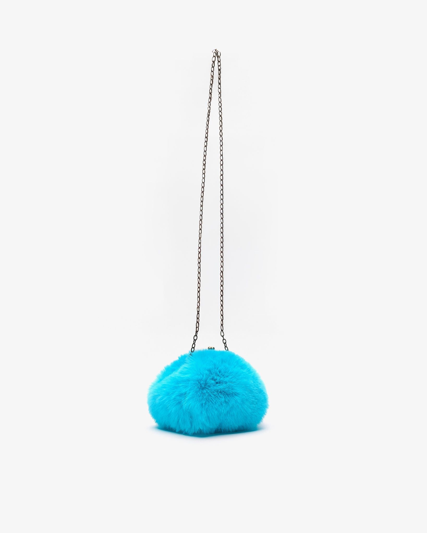 Motchiri Round Fluffy Mini Bag