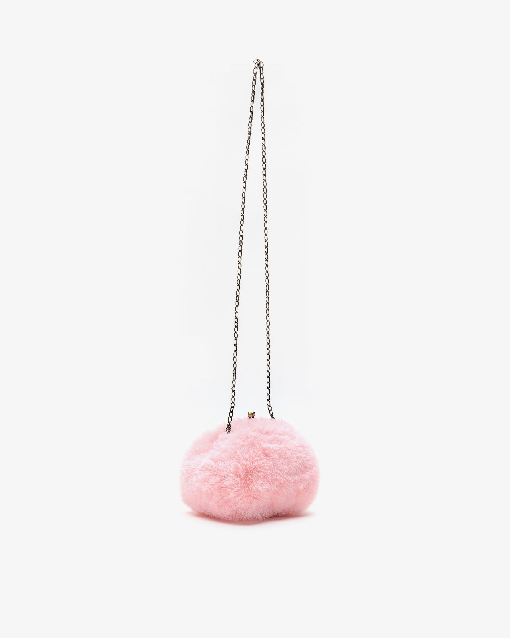 Motchiri Round Fluffy Mini Bag
