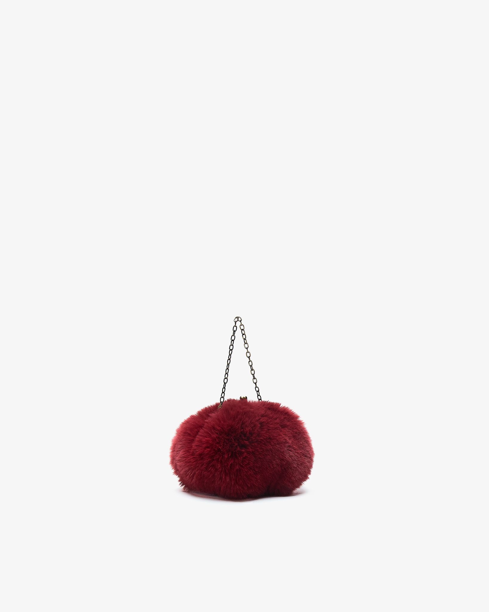 Motchiri Round Fluffy Mini Bag