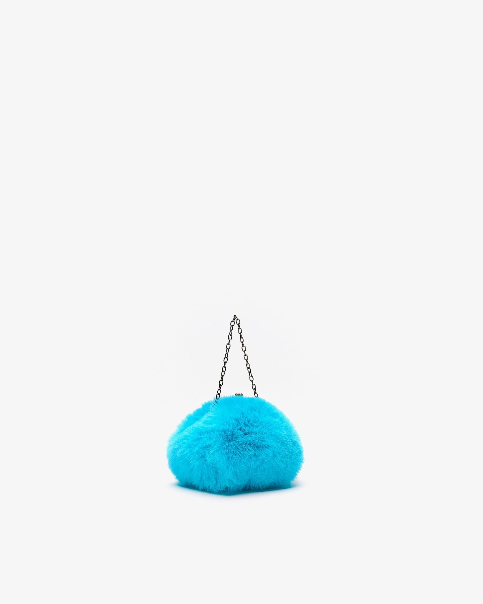 Motchiri Round Fluffy Mini Bag