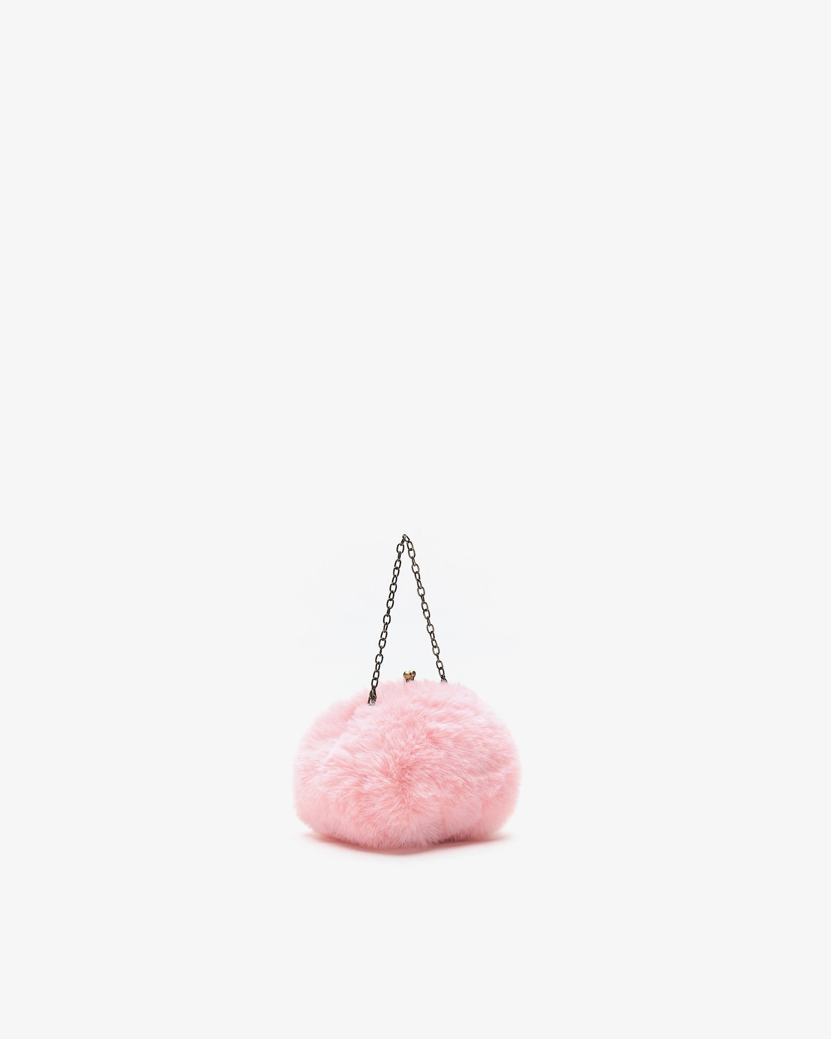 Motchiri Round Fluffy Mini Bag