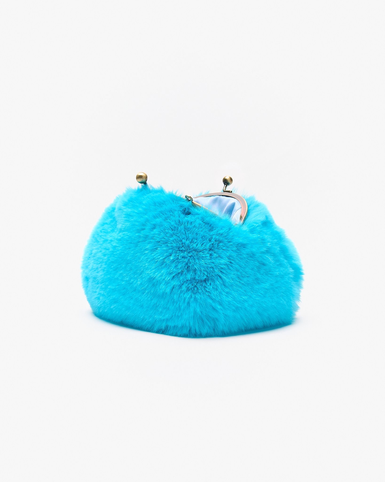 Motchiri Round Fluffy Medium Mini Bag