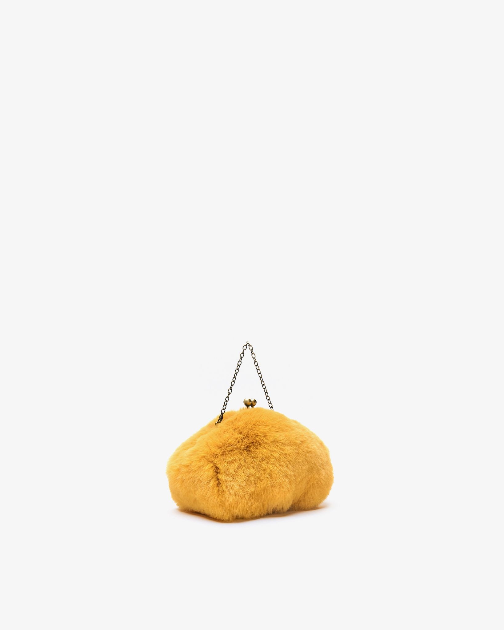 Motchiri Round Fluffy Medium Mini Bag